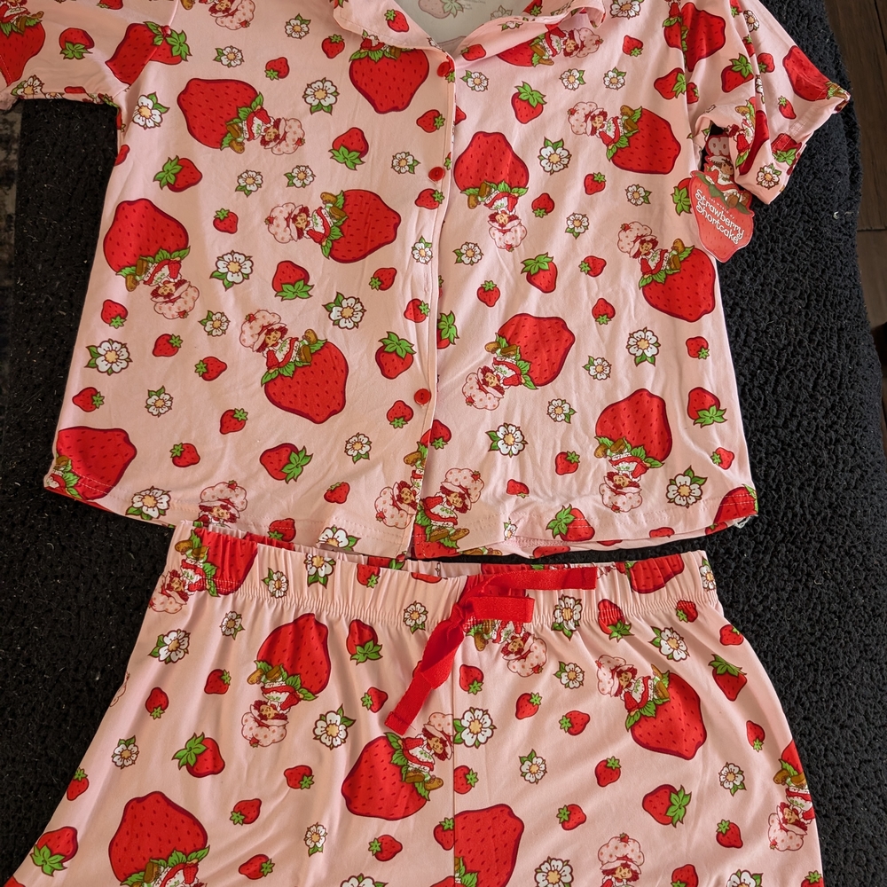 Strawberry Shortcake Short Pajamas Set
